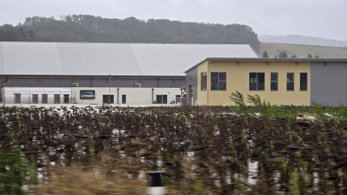 Tennishalle gesperrt Hochwasser